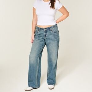 Hollister Low Rise Baggy Jeans
